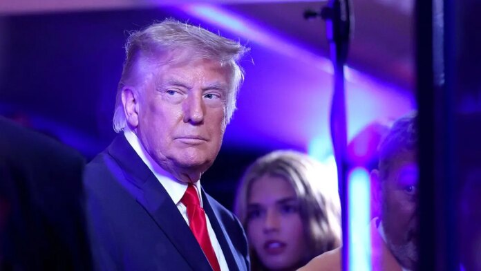 Trump says NBA is 'good entertainment' despite it being 'a little left-wing' after attending Finals