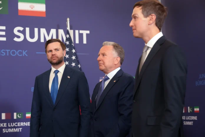 U.S. and Iranian negotiators meet in Switzerland to hash out peace plan