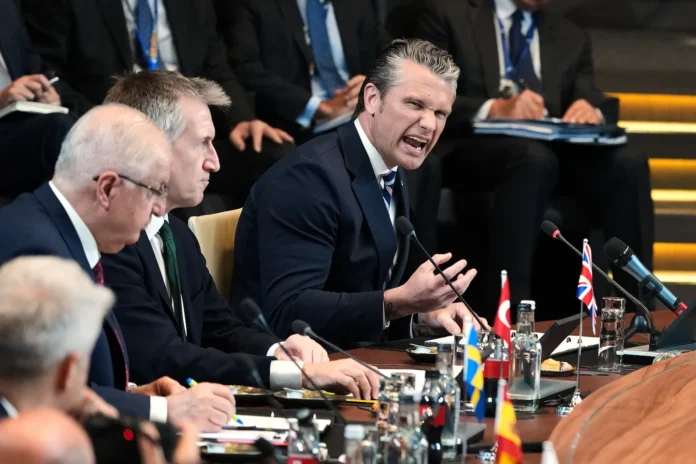 U.S. moves toward troop reductions in Europe as Hegseth scolds NATO allies