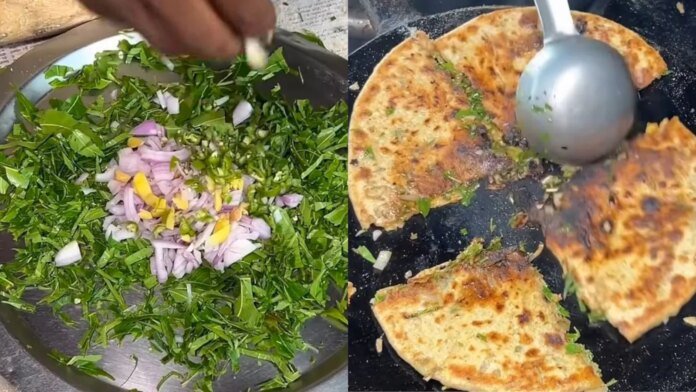 Video: Agra Food Vendor Makes Neem Paratha, Internet Cannot Believe It Is Real