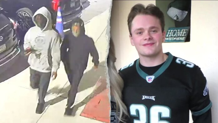 WATCH: Philadelphia police release new video of two suspects in Penn State student's fatal robbery