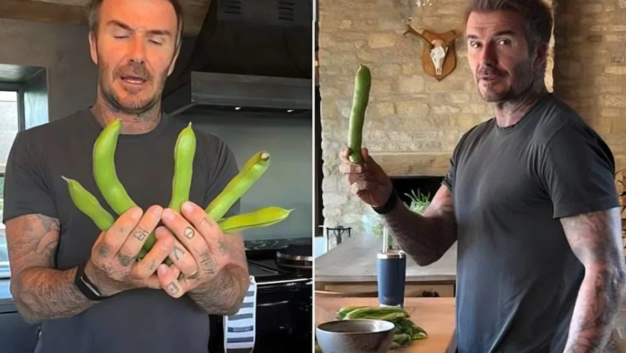 Watch:  Victoria Beckham Marvels At David Beckham's Prize-Worthy Garden Produce
