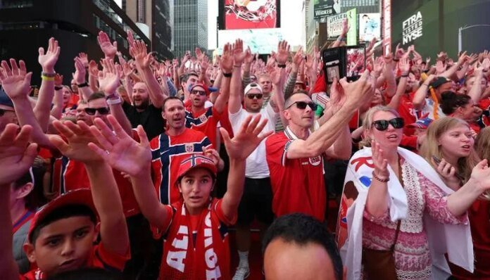 What is Viking Row? Story behind Norway's viral World Cup celebration