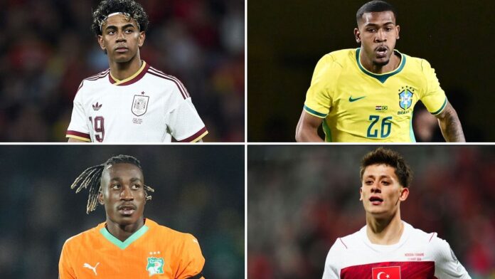 Who are the 21 best U21 players at the 2026 World Cup?