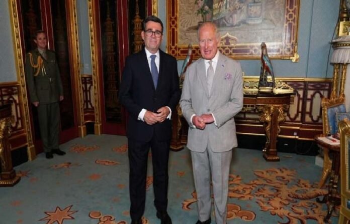 Andy Burnham becomes UK prime minister after meeting King Charles - SUCH TV