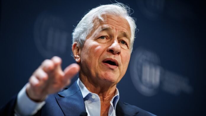 Jamie Dimon says markets underestimate risks and he wouldn't buy stocks or Treasurys at current prices