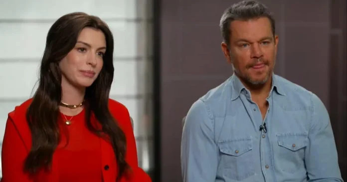 Anne Hathaway and Matt Damon give inside look at 