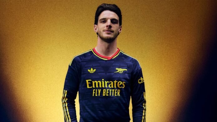 Arsenal's new away kit brings back cult 'bruised banana' design ... again