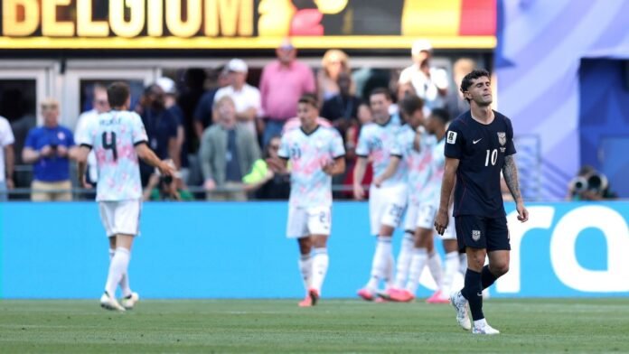 Belgium handed the United States a FIFA World Cup reality check