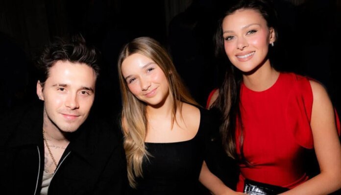 Brooklyn Beckham snubs sister Harper once again after she extended olive branch amid family rift
