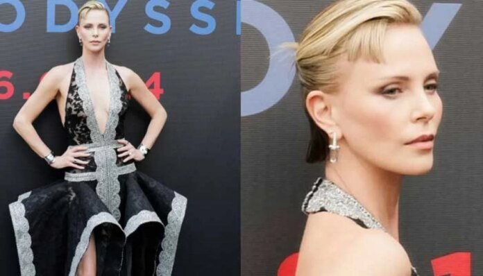 Charlize Theron stuns at 'The Odyssey' Beijing premiere  