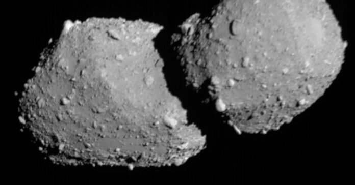 Cosmic Conjoined Twins, Caught on Camera