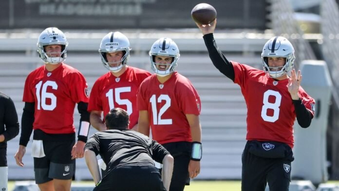 Cousins gets nod over Fernando Mendoza to open Raiders camp