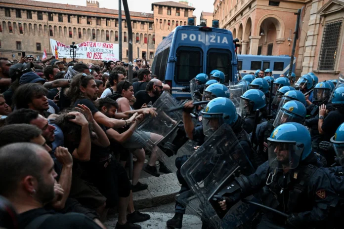 Death of Moroccan man in Italian police custody sparks protests, violence