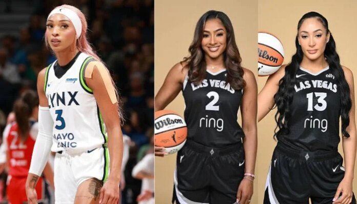 DiJonai Carrington's viral post accusing ex-teammate NaLyssa Smith sparks buzz