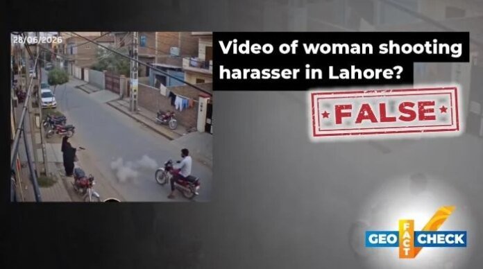 Fact Check: Video of woman shooting alleged harasser in Lahore is AI generated