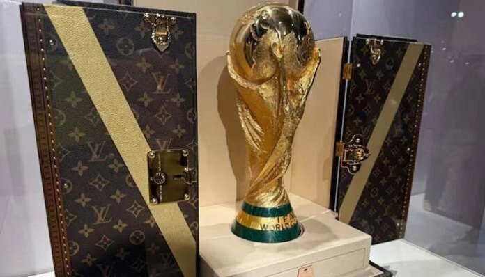 Fifa World Cup trophy to arrive in style in bespoke Louis Vuitton trunk