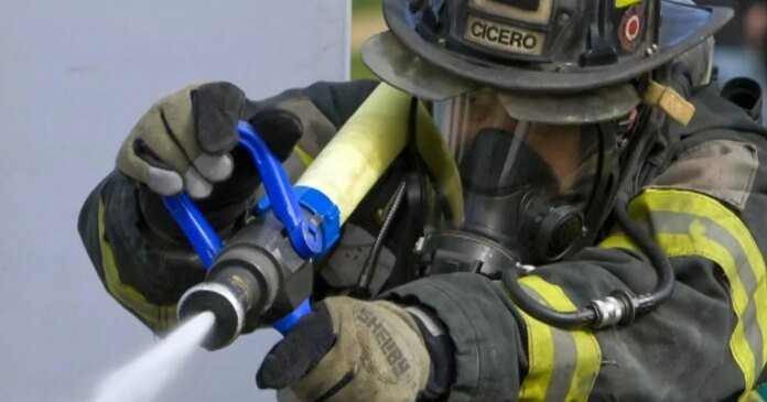 Fire departments work to get rid of cancer-linked foam extinguisher: 