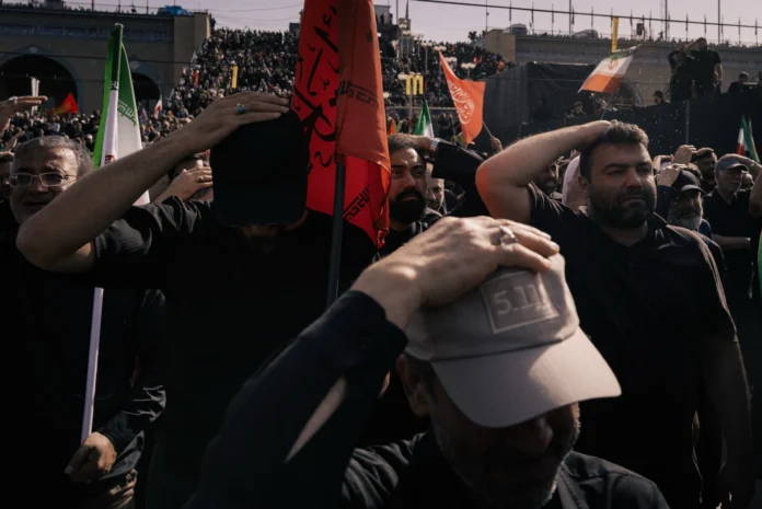 Foreign media were granted rare visas to cover Khamenei’s funeral. Here’s what our reporter saw.