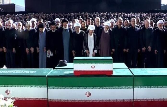 Funeral prayers for Iranian Supreme Leader Khamenei, family members offered in Tehran - SUCH TV