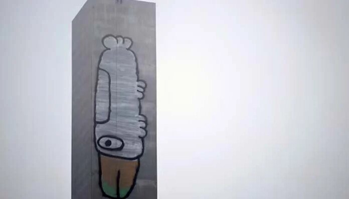 Graffiti artist accused of scaling Australian bridge tower and painting giant cartoon bird