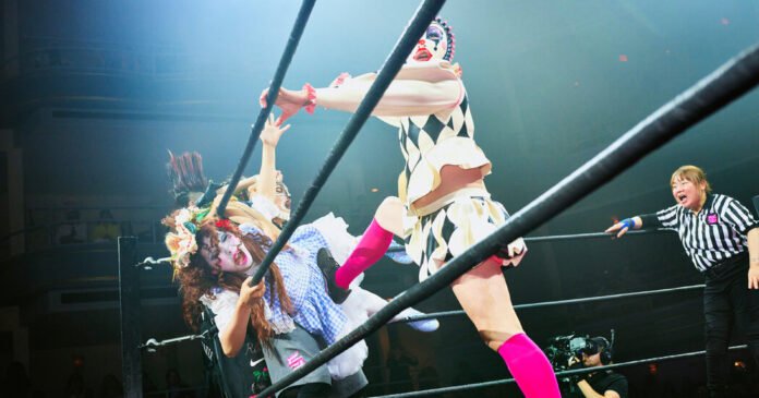 Is Women’s Japanese Wrestling Fashion’s Favorite New Sport?