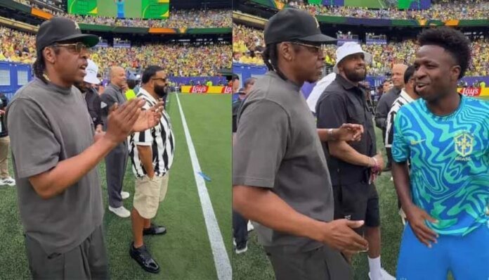 Jay-Z supporting Brazil leaves fans scratching their heads