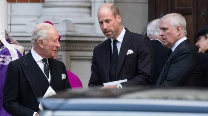King Charles, Prince William face heat after Andrew's royal outing