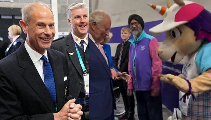 King Charles, Queen, and Prince Edward meet Glasgow 2026's star