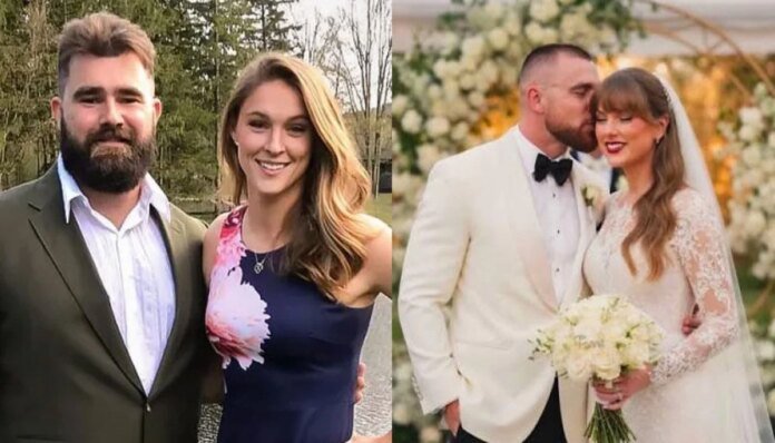 Kylie Kelce goes unfiltered about Taylor Swift and Travis Kelce's wedding