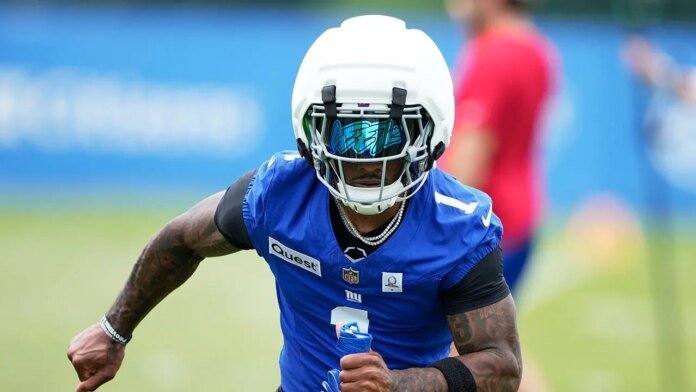 Malik Nabers 'looked good' in surprising full practice as Giants kick off training camp in West Virginia