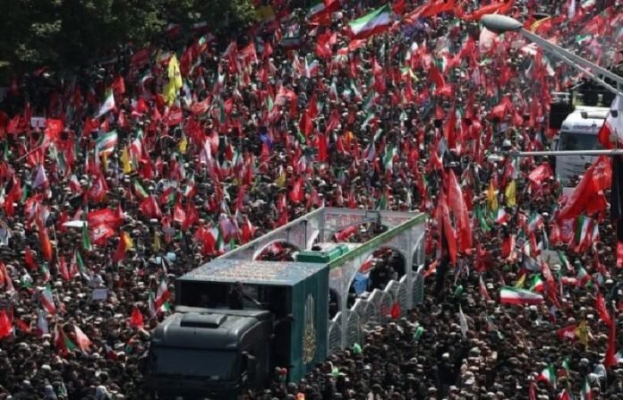 Massive crowds fill Tehran for Khamenei funeral procession - SUCH TV