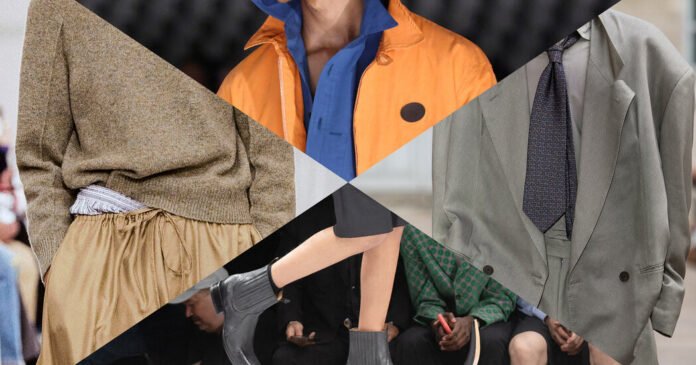 Men’s Style Gets Colorful and Strange