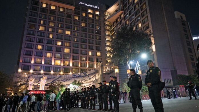 Mexico fans' serenata outside England hotel woke me up, and probably Three Lions too