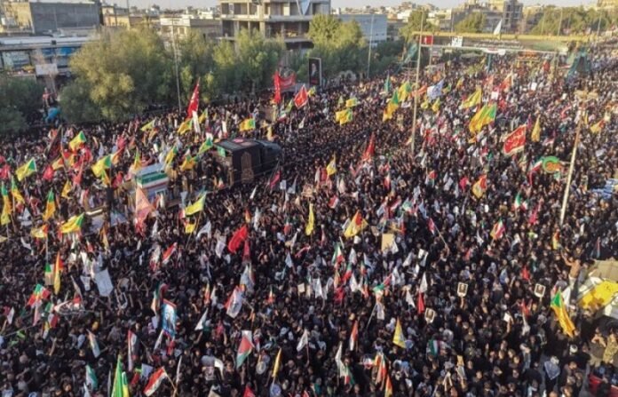 Millions attend funeral for Martyr Leader Ayatollah Khamenei in Iraq's Najaf and Karbala - SUCH TV