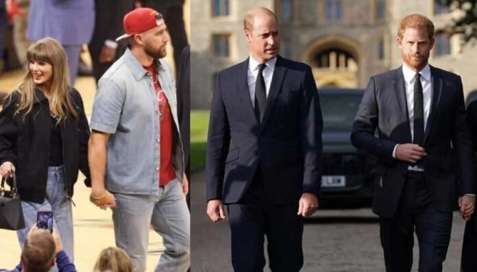 Parallels drawn between Taylor Swift-Kelce nuptials and royal weddings of William and Harry