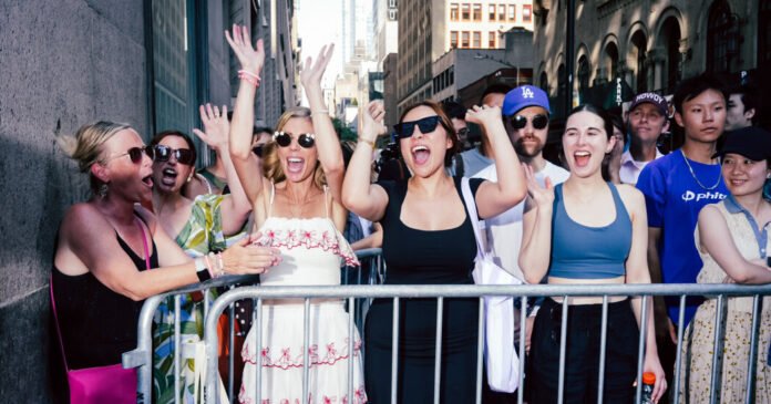 Photos: See Outside Taylor Swift and Travis Kelce’s Wedding at MSG