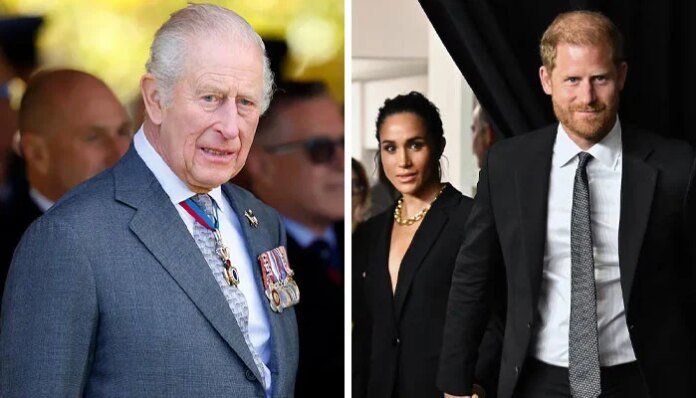 Prince Harry receives message from King Charles about Meghan's visit