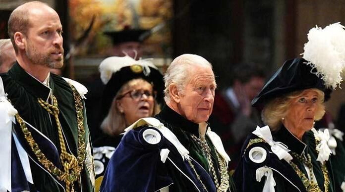 Prince William reunites with King Charles at Thistle Service