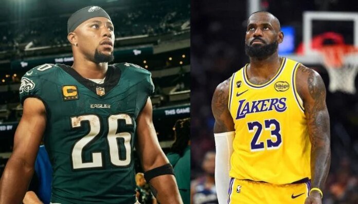 Saquon Barkley pitches Lebron James to join Philly title bid: 'you'd be remembered'