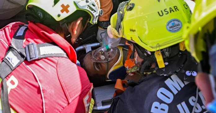 Security guard rescued from Venezuela earthquake rubble 8 days after massive temblors: 