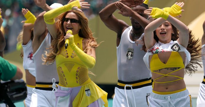 Shakira’s ‘Dai Dai’ is the official anthem of the tournament.