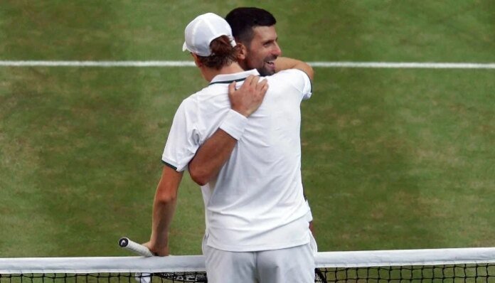 Sinner crushes Djokovic to reach Wimbledon final