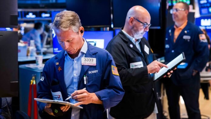 Stock futures are little changed as traders await retail sales and labor data: Live updates