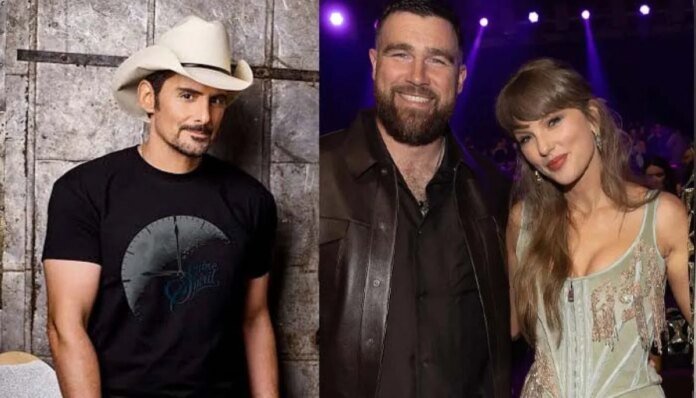 Taylor Swift, Travis Kelce's wedding left Brad Paisley speechless for unexpected reason