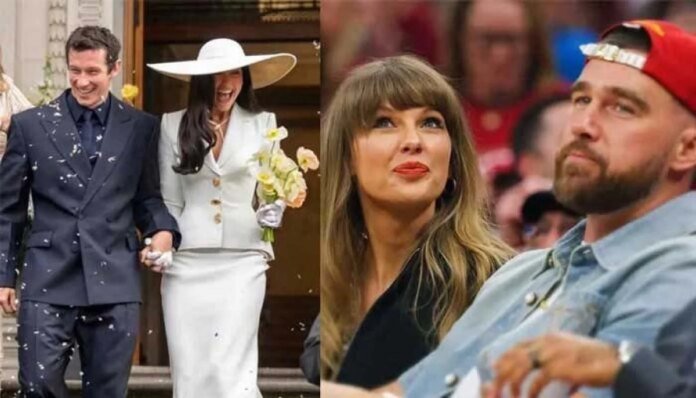 Taylor Swift and Travis Kelce take a page from Dua Lipa and Callum Turner’s book