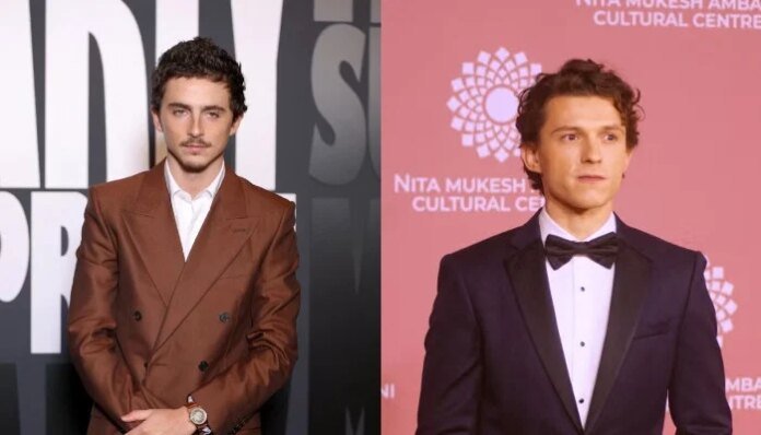 Tom Holland takes over Timothée Chalamet's 'spot' after major break