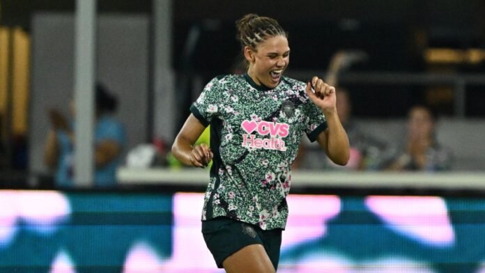 Trinity Rodman marks NWSL return with game-winning brace