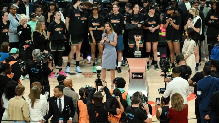 WNBA's future is bright, but will Cathy Engelbert be there to lead it?