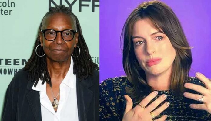 Whoopi Goldberg's heartfelt gesture moves Anne Hathaway to tears on 'The View'